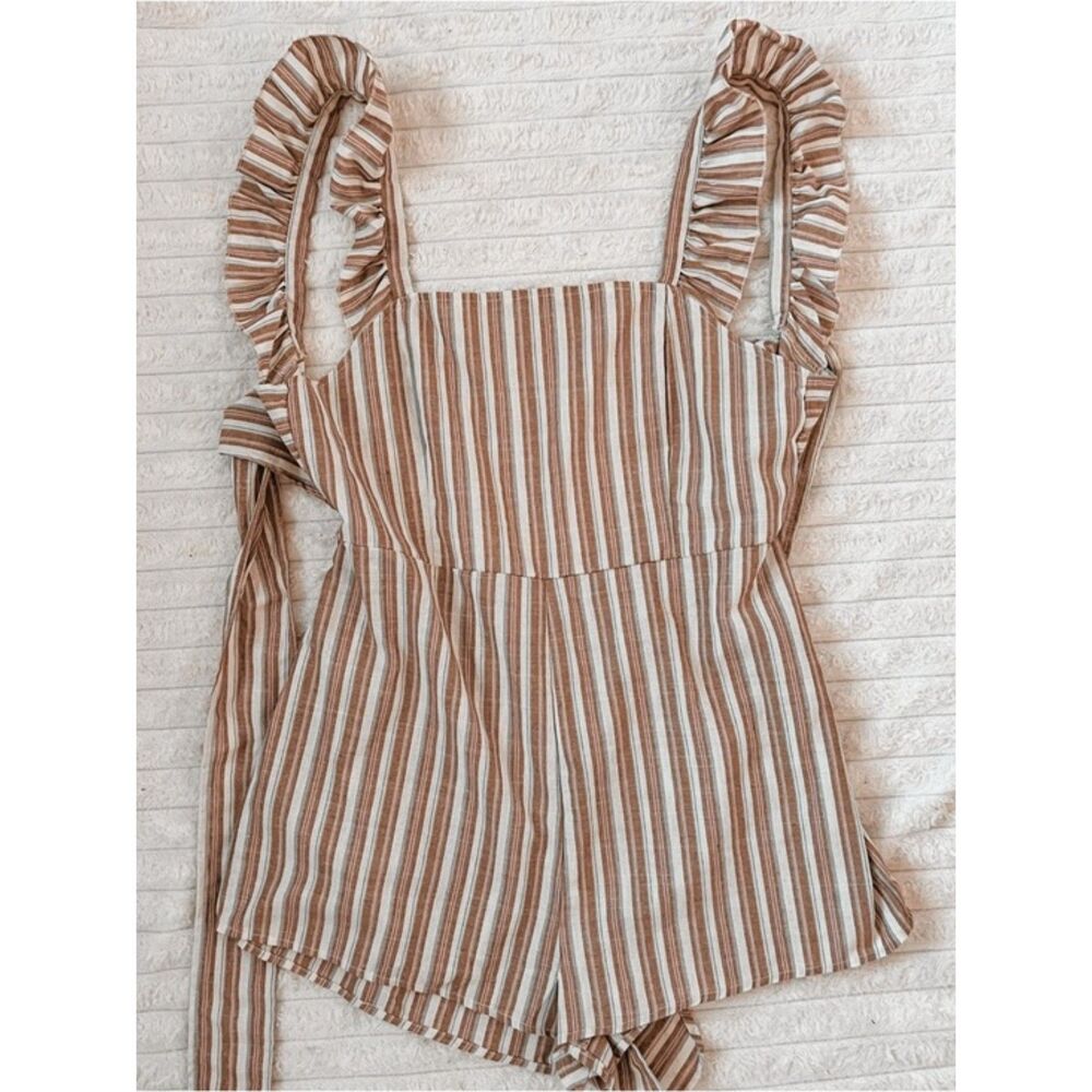 ruffle romper size XL